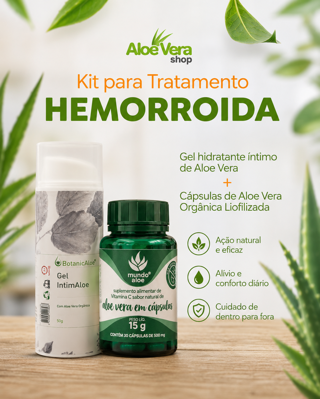 Kit Para Tratamento Hemorróida